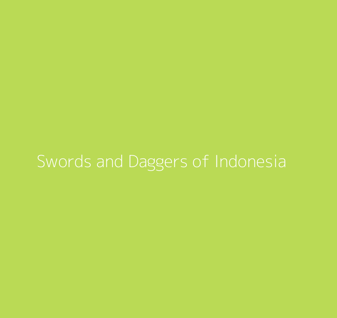 Title.ATT Swords and Daggers of Indonesia